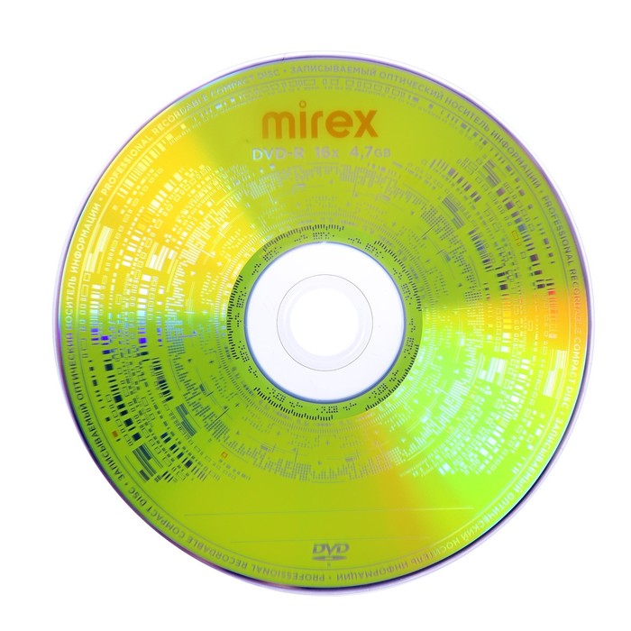 Диск DVD-R Mirex Brand, 16x, 4.7 Гб, конверт, 1 шт - Фото 1