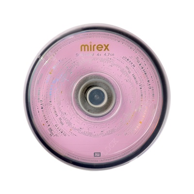 Диск DVD+RW Mirex Brand, 4x, 4.7 ГБ, Cake Box, 50 шт.