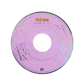 Диск DVD+RW Mirex Brand, 4x, 4.7 Гб, конверт, 1 шт