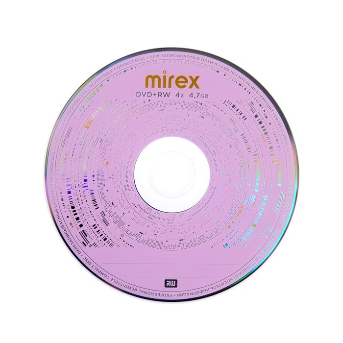 Диск DVD+RW Mirex Brand, 4x, 4.7 Гб, конверт, 1 шт - Фото 1
