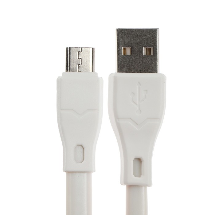 Кабель BYZ BL-625, microUSB - USB, 2.1 А, 1.2 м, ПВХ, белый - фото 51459570