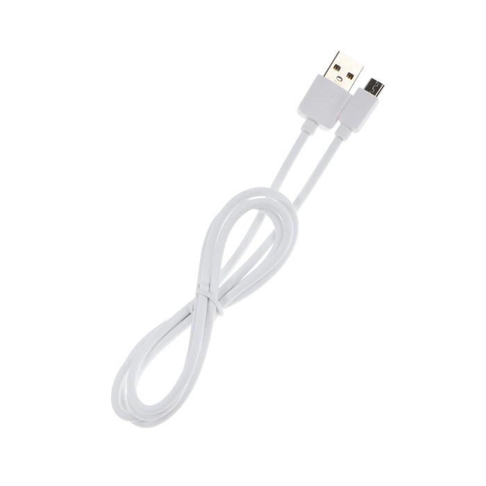 Кабель BYZ BL-641A, microUSB - USB, 1 м, ПВХ, белый - фото 51459576