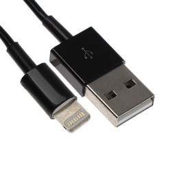 Кабель Mirex 13700-AM8PM02B, Lightning - USB, 0.2 м, черный 9516661