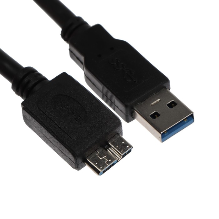 Кабель Mirex 13700-AMCR10U3, microUSB - USB, 1 м, черный
