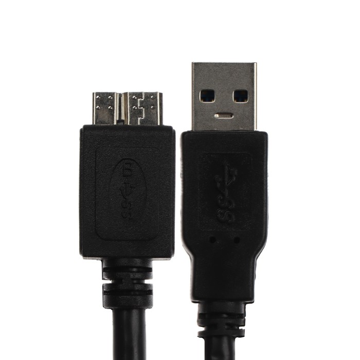 Кабель для внешнего жесткого диска Mirex 13700-AMCR10U3, USB - micro USB-B, 1 м, черный - фото 51459617