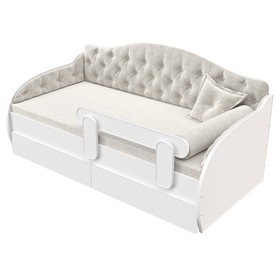 Чехол на кровать-тахту «Вэлли», размер 80x160 см, цвет белый