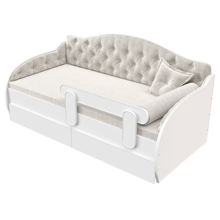 Чехол на кровать-тахту «Вэлли», размер 80x160 см, цвет белый - Фото 1