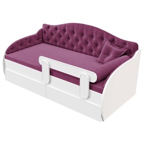 Чехол на кровать-тахту «Вэлли», размер 80x160 см, цвет лиловый