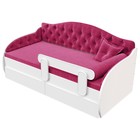 Чехол на кровать-тахту «Вэлли», размер 80x160 см, цвет розовый - фото 109918056