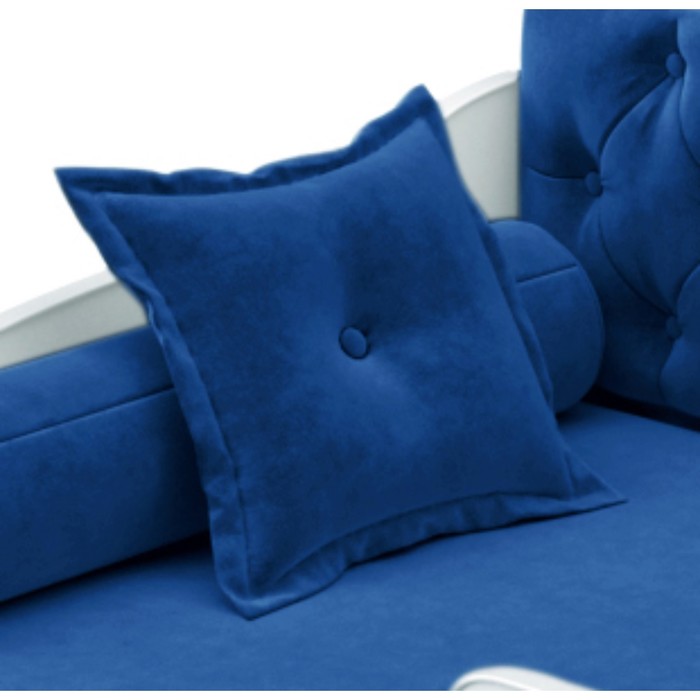 Подушка на кровать-тахту «Вэлли», размер 50x50 см, цвет синий