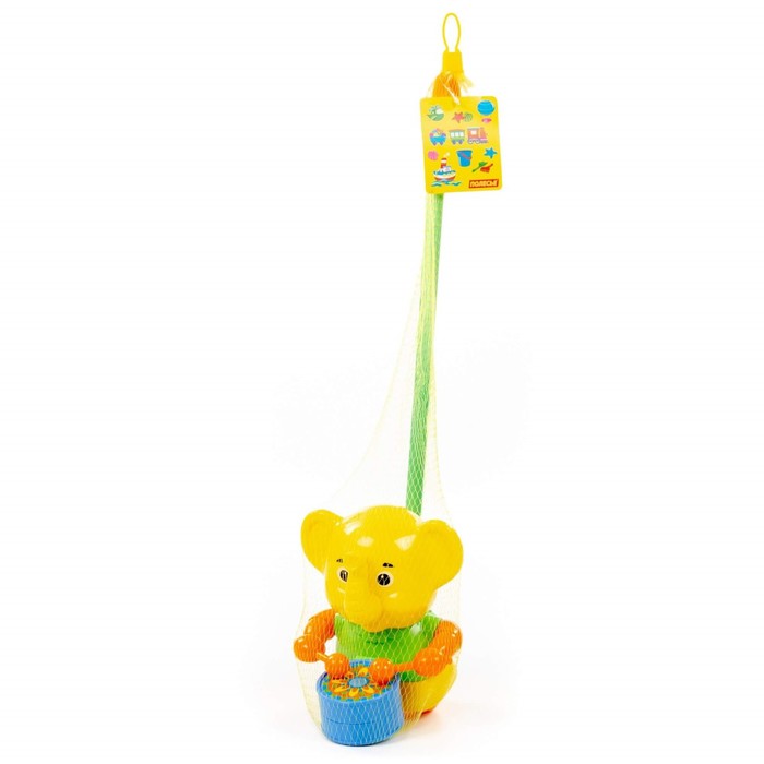 Каталка «Слонёнок», с ручкой 60718