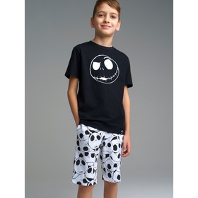 Комплект Family look для мальчика: футболка, шорты, рост 158 см