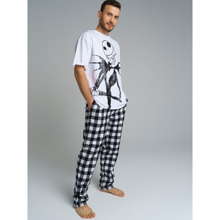 Комплект Family look мужской: футболка, брюки, размер XXL
