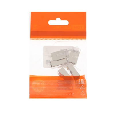 Штекер RJ-45 TDM, FTP 5Е кат., 8P8C, 5 шт
