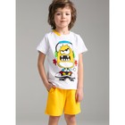 Комплект для мальчиков: футболка, шорты, рост 104 см - фото 109918684