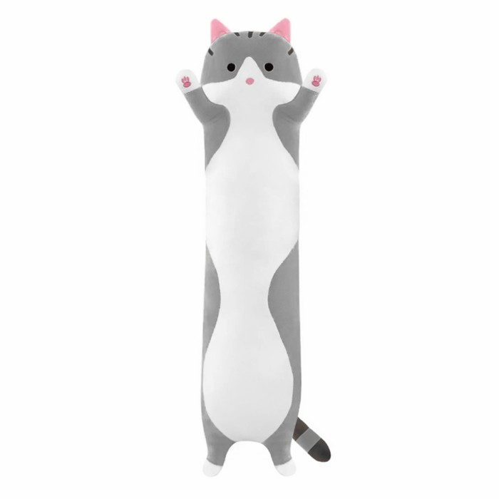 Мягкая игрушка «Кот Батон», цвет серый, 90 см - Фото 1