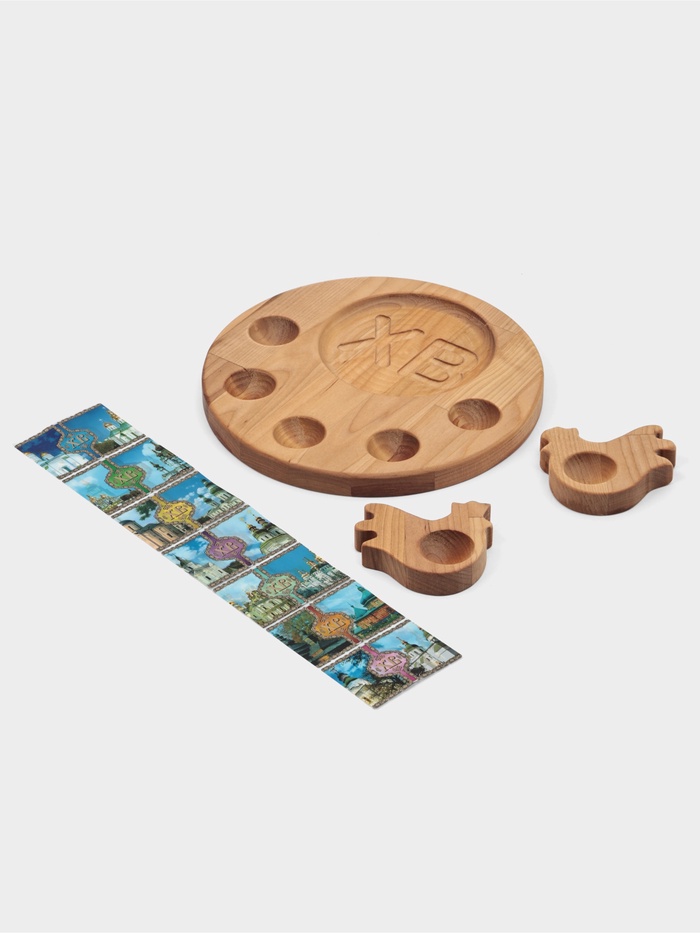 Пасхальный набор Adelica: подставка под яйцо и кулич, 2 подставки под яйцо, термонаклейки в подарок