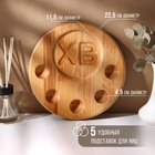 Пасхальный набор Adelica, подставка под яйцо и кулич, 2 подставки под яйцо, термонаклейки в подарок - фото 809521766