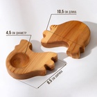 Пасхальный набор Adelica, подставка под яйцо и кулич, 2 подставки под яйцо, термонаклейки в подарок - фото 809521767