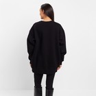 Джемпер (свитшот) женский MINAKU: Casual Collection цвет черный , р-р 46 - фото 63959