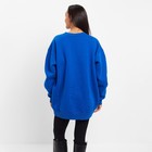 Джемпер (свитшот) женский MINAKU: Casual Collection цвет синий , р-р 42 - фото 63995