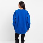Джемпер (свитшот) женский MINAKU: Casual Collection цвет синий , р-р 46 9506933 - фото 14156140