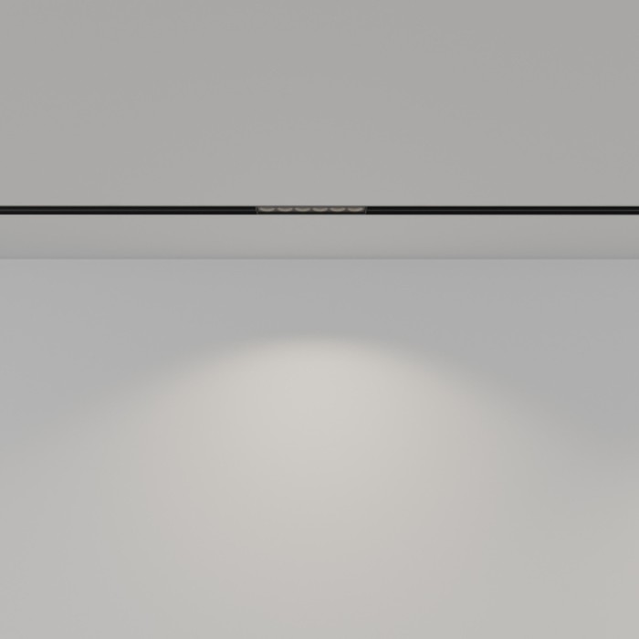 Магнитный трековый светильник для системы NOVA 48V 6Вт 4000К черный - Фото 1