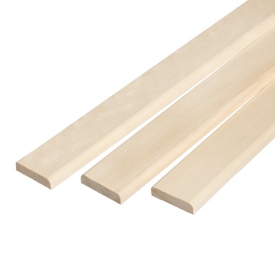 Нащельник сращённый для бани «Добропаровъ», осина, сорт А, 2400×45×12 мм