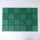 Напольное модульное покрытие City, 33×33 см, 9 шт в упаковке, цвет зелёный - Фото 6