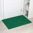 Напольное модульное покрытие City, 33×33 см, 9 шт в упаковке, цвет зелёный - Фото 8