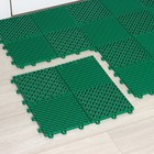 Напольное модульное покрытие City, 33×33 см, 9 шт в упаковке, цвет зелёный - Фото 9