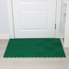 Напольное модульное покрытие City, 33×33 см, 9 шт в упаковке, цвет зелёный - Фото 4