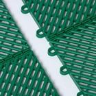 Напольное модульное покрытие City, 33×33 см, 9 шт в упаковке, цвет зелёный - Фото 10