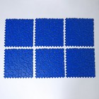 Напольное модульное покрытие AQUA STONE, 34×34 см, 6 шт в упаковке, цвет синий - Фото 4