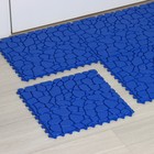 Напольное модульное покрытие AQUA STONE, 34×34 см, 6 шт в упаковке, цвет синий - Фото 8