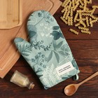 Варежка-прихватка Доляна «Лесная прохлада» 20×28 см, 50% хлопок, 50% п/э, рогожка 158 г/м² - Фото 1