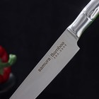 Нож кухонный Samura Bamboo, лезвие 20 см, универсальный - Фото 2
