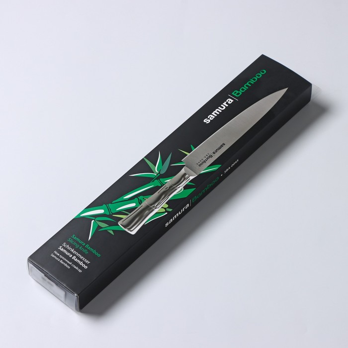 Нож кухонный Samura Bamboo, лезвие 20 см, универсальный - фото 1928102753