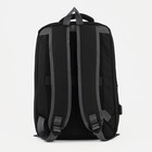 Рюкзак на молнии, отделение для ноутбука, цвет чёрный - Фото 4