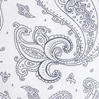 Пододеяльник 1,5сп Экономь и Я "Узоры востока" цвет синий, 147х210±3, 100% хлопок,бязь,120 гр/м 9482397