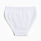 Трусы для девочки, цвет белый, рост 128-134 см - фото 27605413