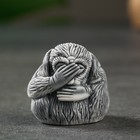Сувенир "Обезьяна - Не вижу, не слышу, не говорю" 4см - фото 24701277