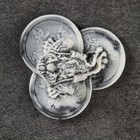 Сувенир "Жаба на трех монетах" 3см - Фото 5