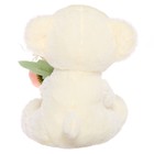 Мягкая игрушка «Медвежонок Сильвестр с букетиком Камелий», 20 см, цвет белый - Фото 3