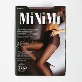 Колготки женские MiNiMi MILANA 40 ден, цвет загар (daino), размер 5