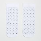 Носки женские MICRO POIS 70 ден, цвет белый/чёрный (bianco/nero), размер 36-40 - фото 22050123