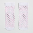 Носки женские MICRO POIS 70 ден, цвет белый/красный (bianco/rosso), размер 36-40 - фото 47155850
