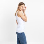 Майка женская, цвет белый (bianco), размер 46/48 (M/L) 9516739