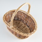 Набор плетеных корзин, 4 шт, 40х32х15(40), 35х26х13(35), 30х20х11(30),25х15х9(25) см - фото 26020095