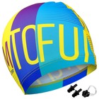 Набор взрослый "Swim", шапка для плавания, беруши 2 шт, зажим для носа, мешок - Фото 3